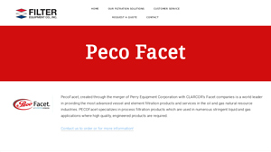 Peco Facet Products - Filtration Solutions