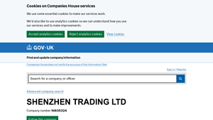 Company Information - Dissolved Status