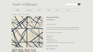 Kelly Wearstler - Channels Fabric