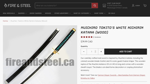 Fire and Steel - Muichiro Tokito's White Nichirin Katana