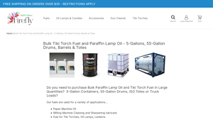 Firefly - Bulk Lamp Oil & Tiki Torch Fuel