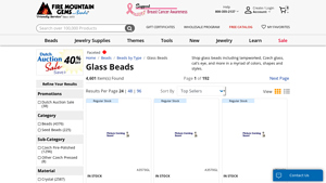 Fire Mountain Gems - Glass Beads