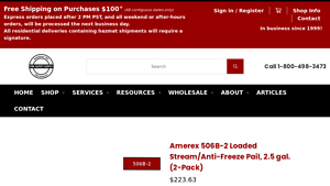 Amerex - Charge 506B-2 Anti-Freeze (2-Pack)