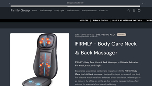 FIRMLY - Body Care Neck & Back Massager