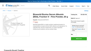Bioworld - Bovine Serum Albumin (BSA), Fraction V