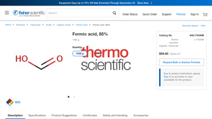 Fisher Scientific - Formic Acid, 85%
