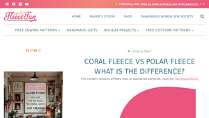 Fleece Fun - Coral Fleece vs. Polar Fleece