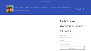 Florida Seeds - Foxtail Palm Organic Seeds