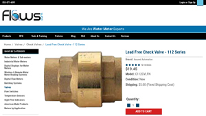 Flows - Check Valves