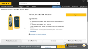 Fluke - 2042 Cable Locator