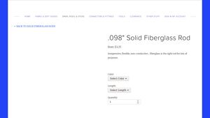 FlyMarket - Solid Fiberglass Rod