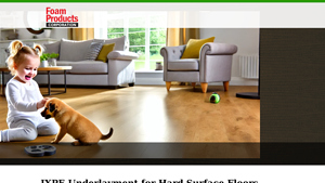 FoamProducts - IXPE Underlayment for Hard Surface Floors