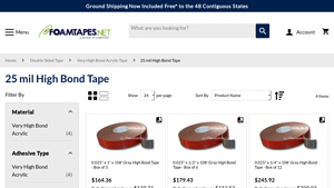FoamTapes - 25 mil High Bond Tape