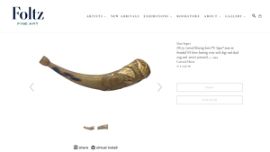 Foltz Gallery - DS-72 Carved Blowing Horn