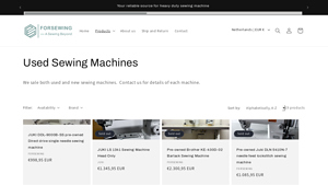 JUKI - DDL-9000B-SS Pre-owned Direct Drive Sewing Machine