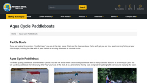 Foster Bros Marine - Aqua Cycle Paddleboats