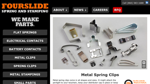 Fourslide - Metal Spring Clips