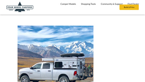 Four Wheel Campers - Ultimate F-150 Truck Camper Series