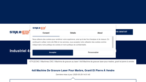 STYLECNC - Machine de Gravure Laser 4x8