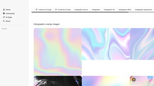 Freepik - Holographic Overlay Images