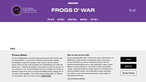 Frogs O' War - Andy Dalton Game-Worn Jersey