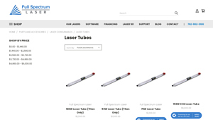 Full Spectrum Laser - Laser Tubes