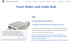 FUBAO TECHNOLOGY - TPS Series Track Roller Guide Rail