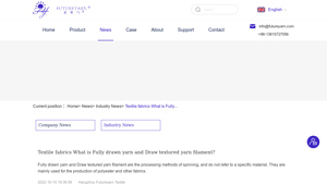 Future Yarn - Polyester Filament Solutions