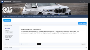 BMW X5 M50i - Wheel Upgrade Guide