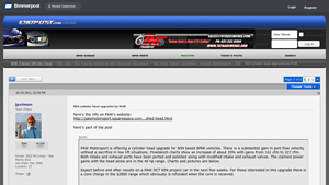 PAW Motorsport - Cylinder Head Upgrade for N54 BMW