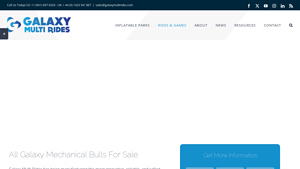 Galaxy Multi Rides - Premium Mechanical Bull