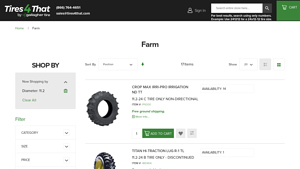 CROP MAX - IP6000 Tire