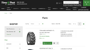 Gallagher - 20.8-38 D Tire Only