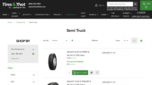 GALAXY - GALAXY SL211-G STEER SL 11R-24.5 H TIRE ONLY