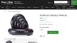 CARLSTAR - 10.00R-20 Tube