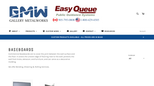 Gallery Metal Works - Commercial Baseboards