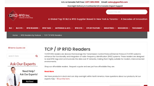 GAORFID - TCP/IP RFID Readers