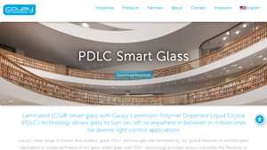 Gauzy - LCG® PDLC Smart Glass