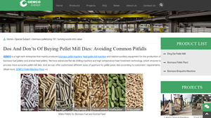 GEMCO - Pellet Mill Dies