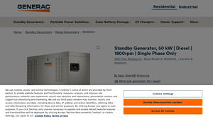 Generac - RD05033 Standby Generator