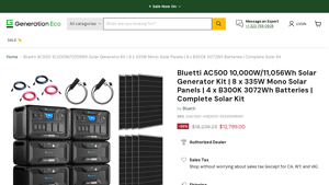 Bluetti - AC500 Generator Kit