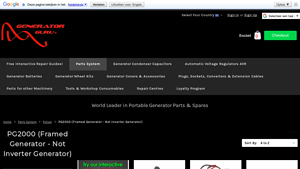 Pulsar - PG2000 Framed Generator