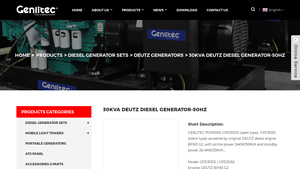 Genlitec - GPD30 Series Generators