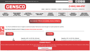 Gensco - NSB-505 Busbar Processing Machine