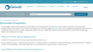 Genvolt - Electrostatic Precipitators