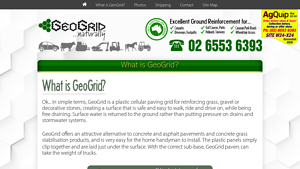 GeoGrid - Plastic Cellular Paving Grid