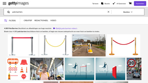 Getty Images - Authentic Pole Barriers Stock Photos