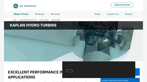 Gevernova - Kaplan Hydro Turbine
