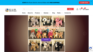 Giddy Up Rides - Plush Electric Animal Scooters
