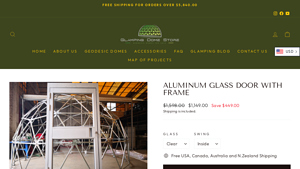 Aluminum Glass Door - Premium Door Solution